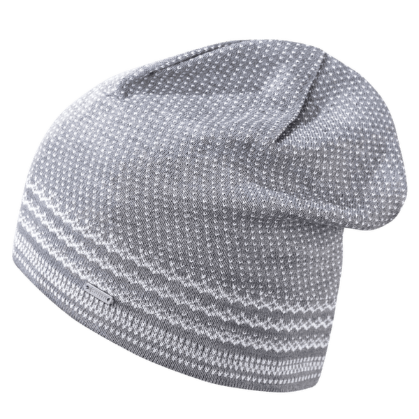 Čepice Kama Knitted Merino beanie A149 109 grey