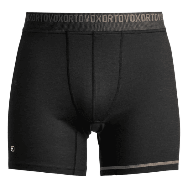 Boxerky Ortovox 185 ROCK N WOOL BOXER MEN 90201 black raven
