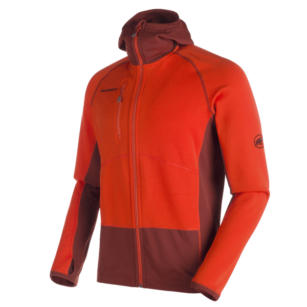  Aconcagua Pro ML Hooded Jacket Men Dark orange-maroon