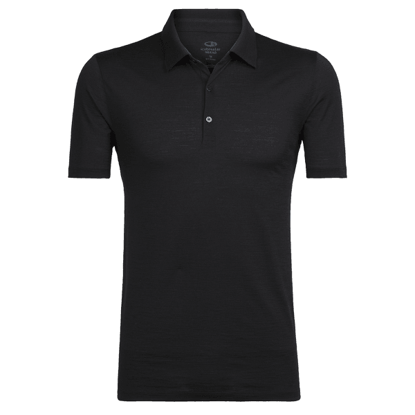 Triko polo Icebreaker Tech Lite SS Polo Men (104124) Black