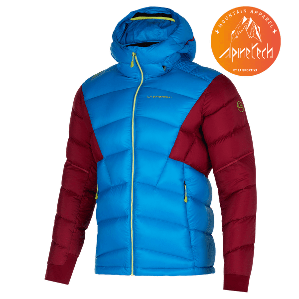 Bunda La Sportiva Supercouloir 1000 Down Jacket Men Electric Blue/Sangria