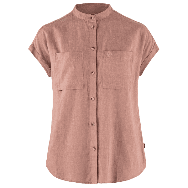 Košile krátký rukáv Fjällräven Övik Hemp Shirt SS Women Dusty Rose