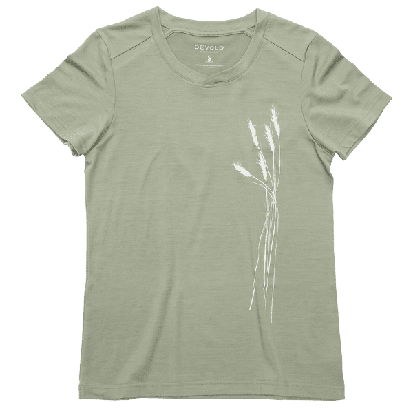 Triko krátký rukáv Devold Premium Oats Tee Women FOG
