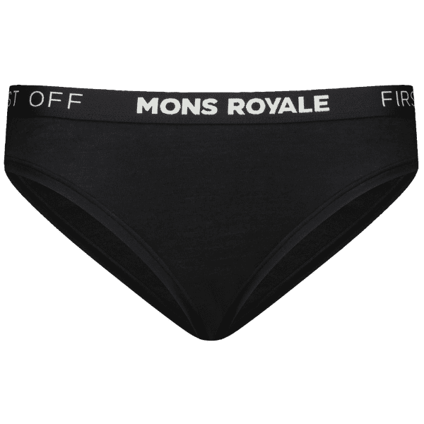 Kalhotky Mons Royale Folo Merino Briefs Black