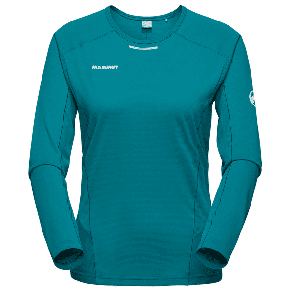 Triko dlouhý rukáv Mammut Aenergy FL Longsleeve Women 40320 deep teal