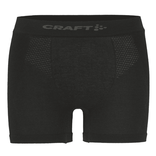 Boxerky Craft Wool Seamless Boxer 3-inch Men 999000 Black