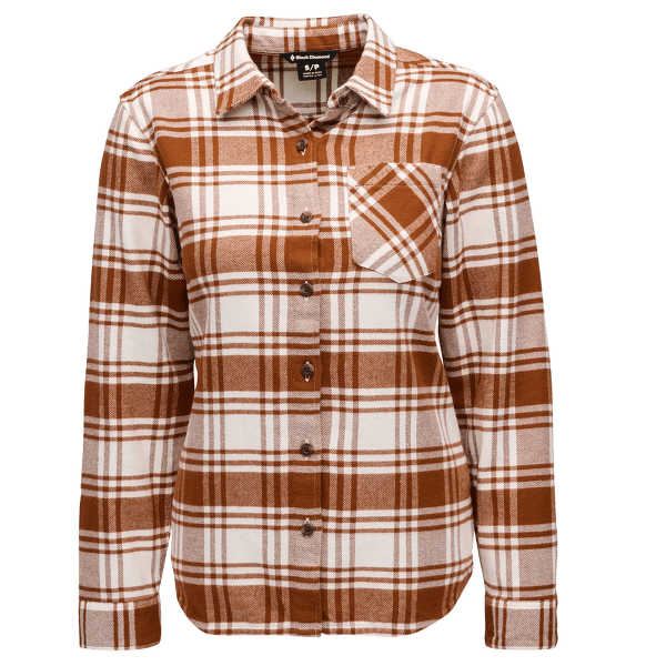 Košile dlouhý rukáv Black Diamond Project Flannel Women Clay-Off White Plaid