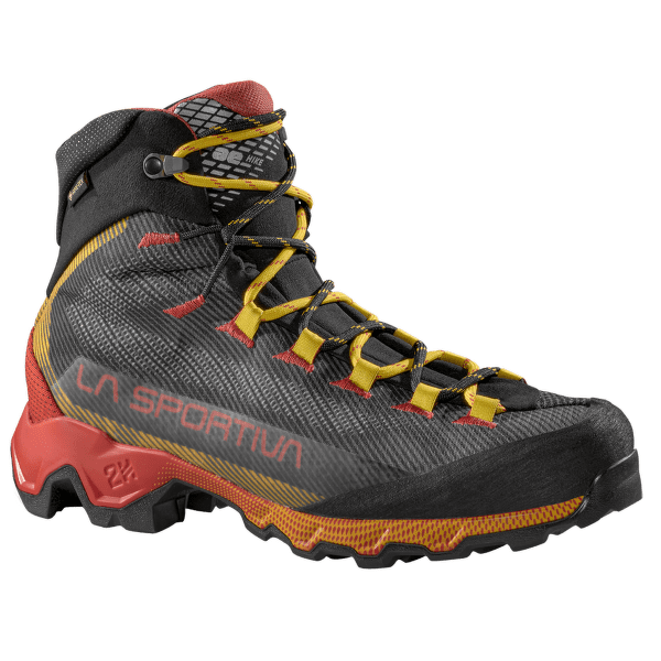 Boty La Sportiva Aequilibrium Hike GTX Carbon/Yellow