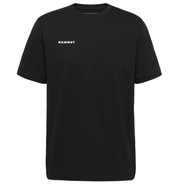 Triko krátký rukáv Mammut MAMMUT BASE T-SHIRT MEN MINI LOGO black 0001