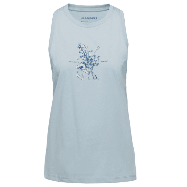 Tílko Mammut MAMMUT CORE TANK TOP WOMEN FLOWER nebla