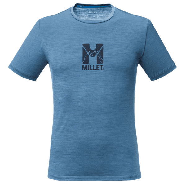 Triko krátký rukáv Millet UBIC WOOL TS SS Men CORONET BLUE