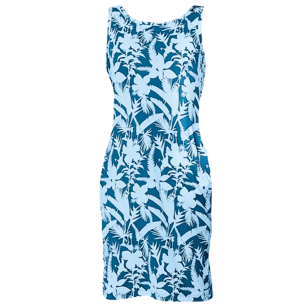 Šaty Columbia Chill River Printed Dress Everblue, Botaniflage Tonal 430
