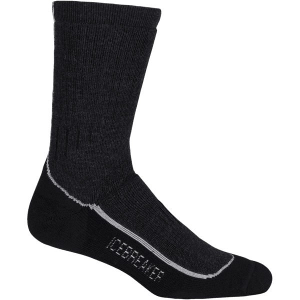 Ponožky Icebreaker Hike Trek Crew Women Jet/Silver/Black