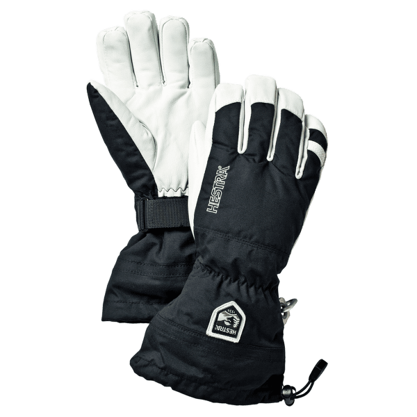 Rukavice Hestra Army Leather Heli Ski Svart