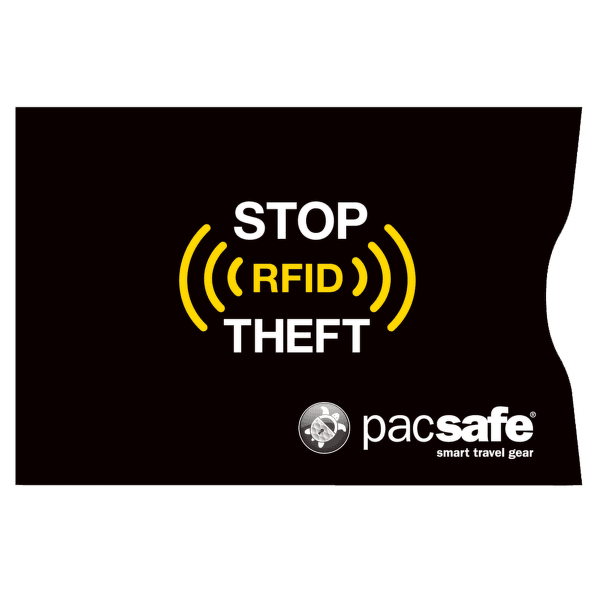 Peněženka Pacsafe RFIDsleeve 25 (2 pack) 100 Black
