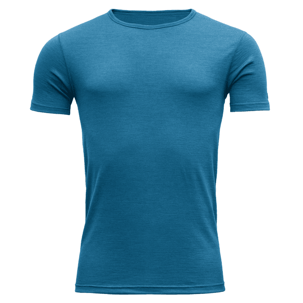 Triko krátký rukáv Devold Breeze Shirt Men (180-210) Blue Melange