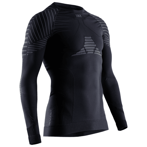 Triko dlouhý rukáv X-Bionic Invent® 4.0 Shirt Round Neck Men Black/Charcoal