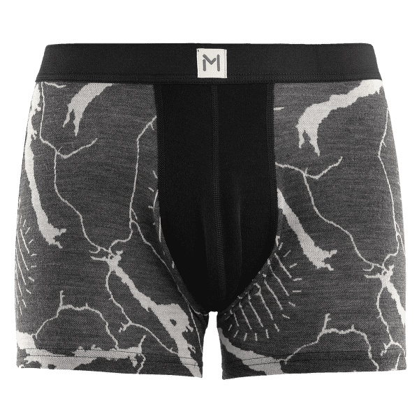 Boxerky Aclima Lars Monsen Femunden boxer Men Jet Black/Femunden Dark