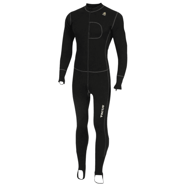 Overal Aclima WarmWool Bodypiece Jet Black
