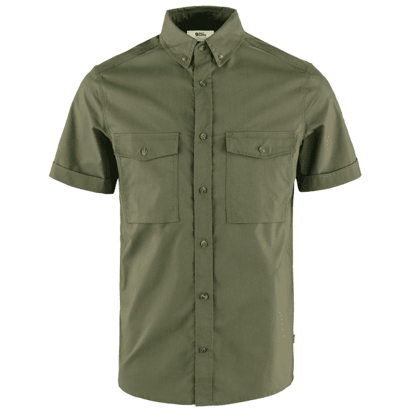 Košile krátký rukáv Fjällräven Övik Air Stretch SS Shirt Men Laurel Green
