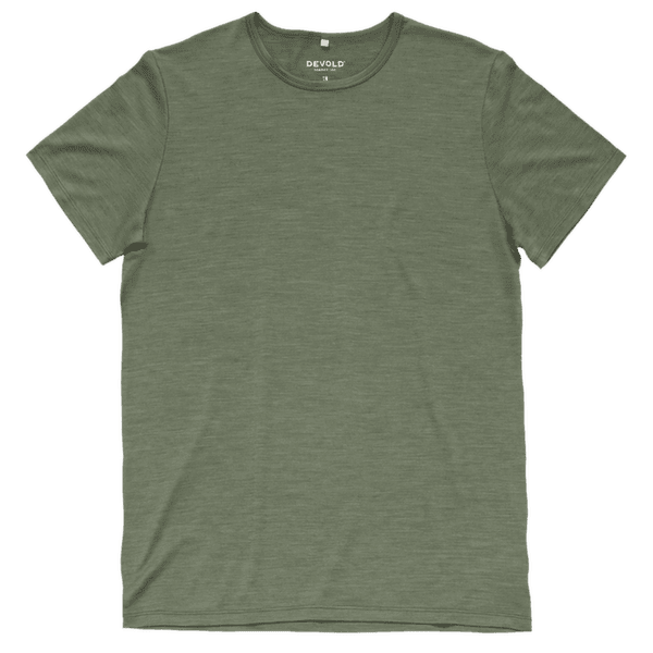Triko krátký rukáv Devold Active Stamp Tee Men 421A FOREST