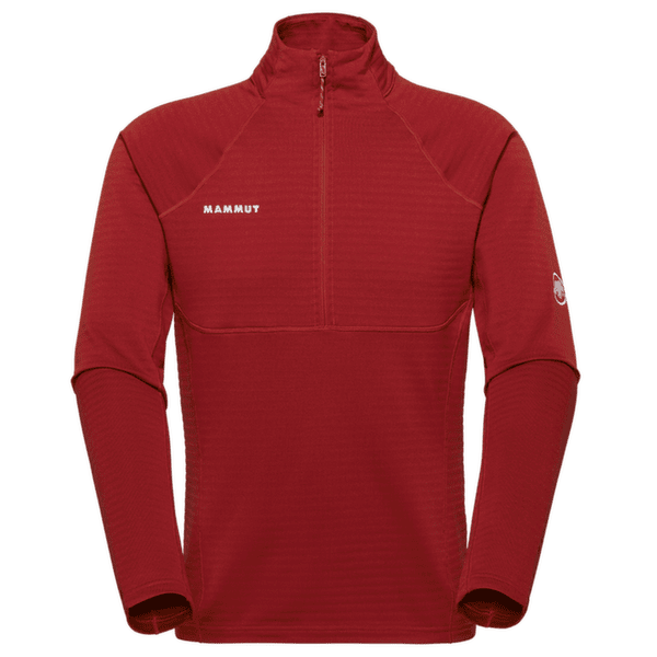 Mikina Mammut TAISS ML HALF ZIP PULL MEN 3818 dark mammut red