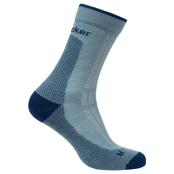 Ponožky Icebreaker Merino Hike+ Ultralight Quarter Men FLINT BLUE/ATLANTIS