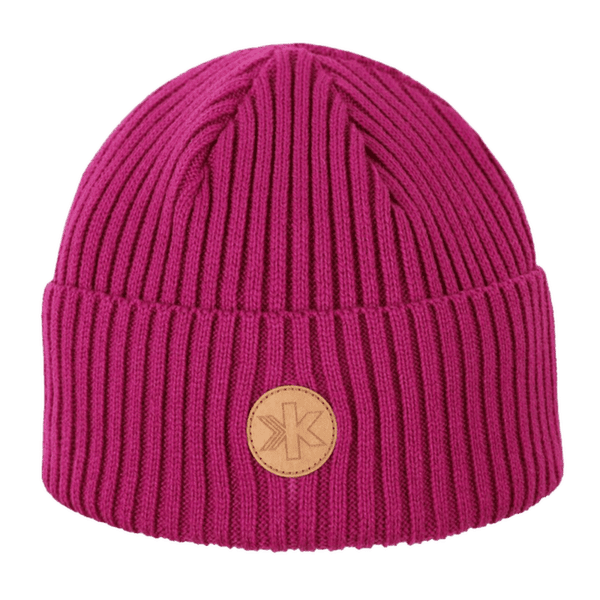 Čepice Kama Knitted merino beanie Kama A170 pink