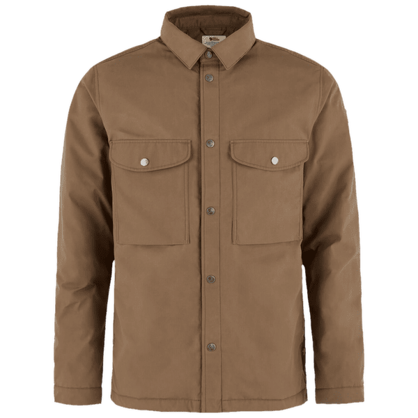 Bunda Fjällräven Övik Down Shirt Jacket Men Wood Brown
