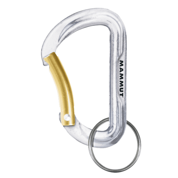Karabina Mammut Mammut Mini Biner Element silver-gold