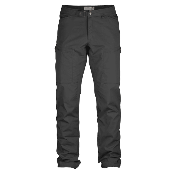 Kalhoty Fjällräven Abisko Shade Trousers Regular Men Dark Grey 30