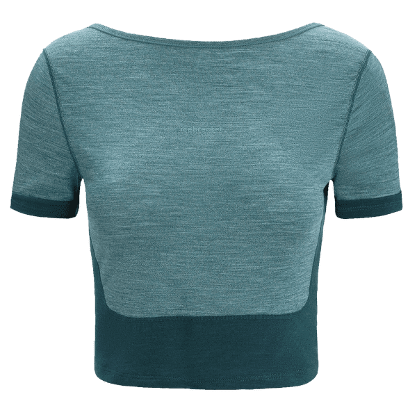 Triko krátký rukáv Icebreaker ZoneKnit™ SS Scoop Back Tee Women GREEN GLORYHTHR/GRNGLR/CB