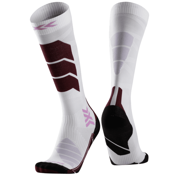 Podkolenky X-Bionic X-SOCKS® SKI EXPERT OTC WOMEN X White/Lavender