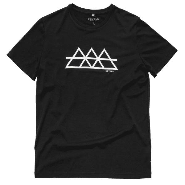 Triko krátký rukáv Devold Classic Triple Tee Men 950A BLACK