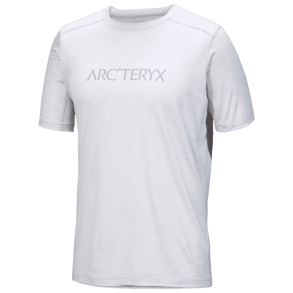 Triko krátký rukáv Arcteryx Ionia Merino Wool Arc´Word Logo SS Men Solitude Heather