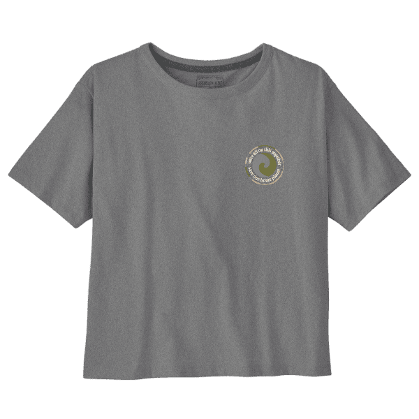 Triko krátký rukáv Patagonia Unity Fitz Easy Cut Responsibili-Tee Women Gravel Heather