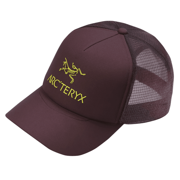 Kšiltovka Arcteryx Bird Word Trucker Curved Phantasm/Euphoria