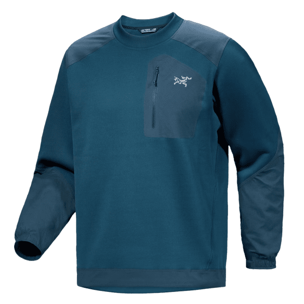 Mikina Arcteryx Konseal Crew Men Lt Nightscape / Night