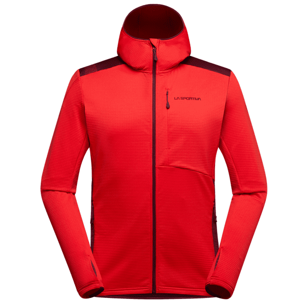 Mikina La Sportiva CHILL THERMAL HOODY Men Mountain Red/Redwood