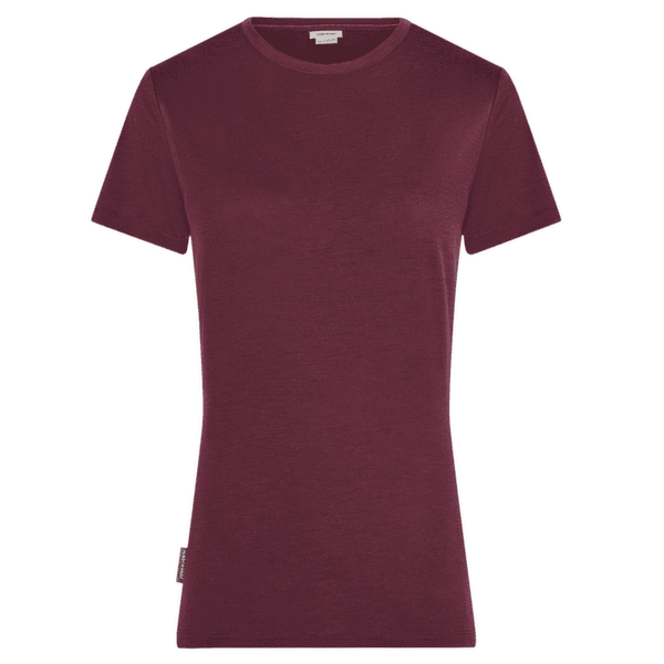 Triko krátký rukáv Icebreaker Merino 150 Tech Lite III SS Women DK BERRY