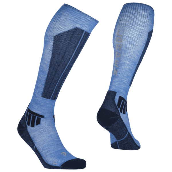 Podkolenky Lorpen PRO SKI LIGHT BRIGHT TURQUOISE