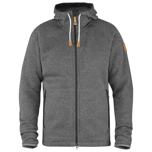 Mikina Fjällräven Ovik Fleece Hoodie Men Dark Grey 030