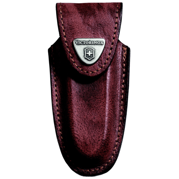 Pouzdro Victorinox Belt pouch, leather with Velcro-closure
