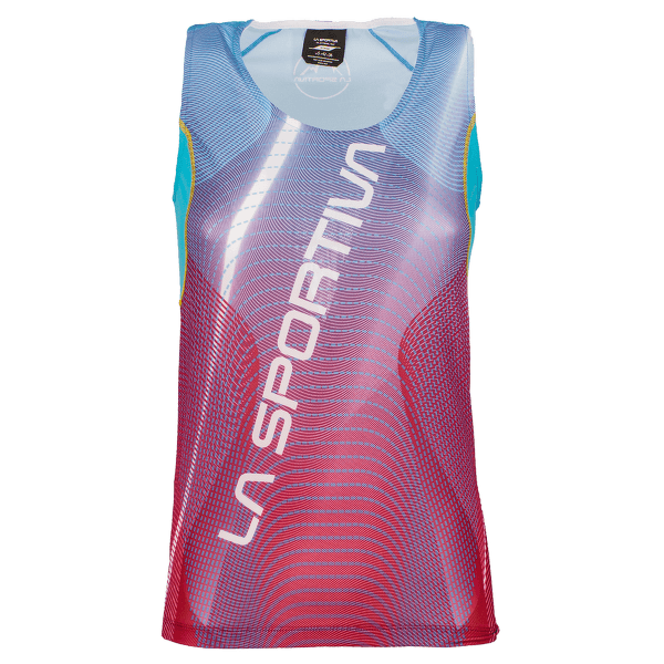 Tílko La Sportiva Sprint Tank Women BERRY/MALIBU BLUE