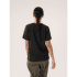 Triko krátký rukáv Arcteryx Kragg Cotton Little Bird Crew SS Women Pineberry