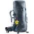 Batoh deuter Aircontact Lite 35 + 10 SL Graphite-black
