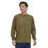 Triko dlouhý rukáv Patagonia Long-Sleeved P-6 Logo Responsibili-Tee Men New Navy