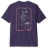 Triko krátký rukáv Patagonia Clean Climb Roots Responsibili-Tee Men Plummet Purple