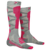 Ski Silk Merino 4.0 Women GREY MELANGE/PINK