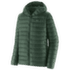 Down Sweater Hoody Men Treeline Green